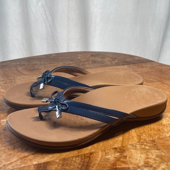 Vionic - Rest Bella X Flip Flop-Comfotable Toe Posts Sandals  WIDE WIDTH - Picture 9 of 15